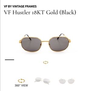 VF Gold Hustler Sunglasses